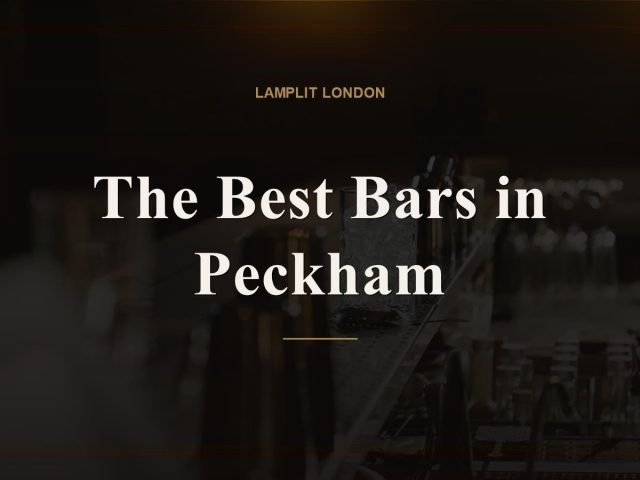 The Best Bars in Peckham