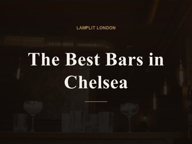 The Best Bars in Chelsea