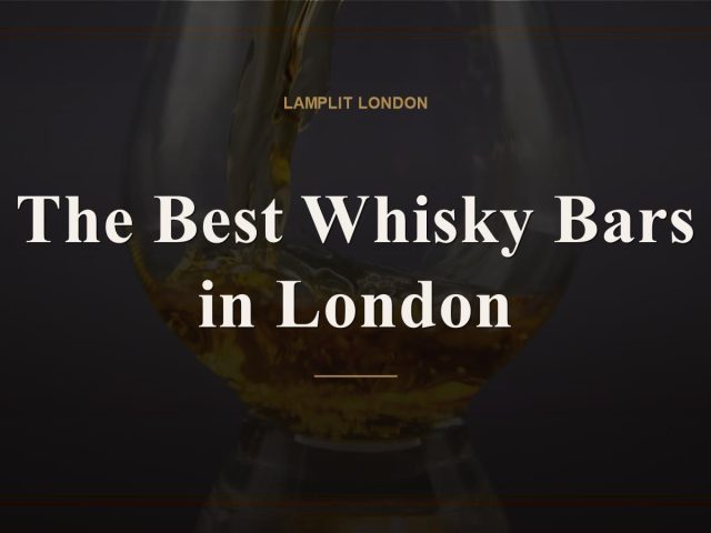 The Best Whisky Bars in London