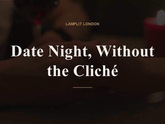 Date Night, Without the Cliché