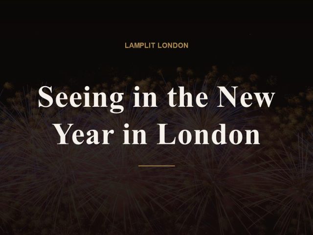 Seeing in the New Year in London
