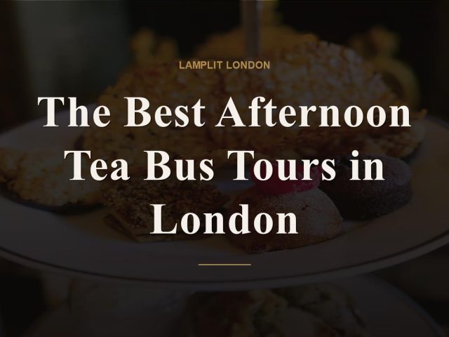 afternoon tea bus london