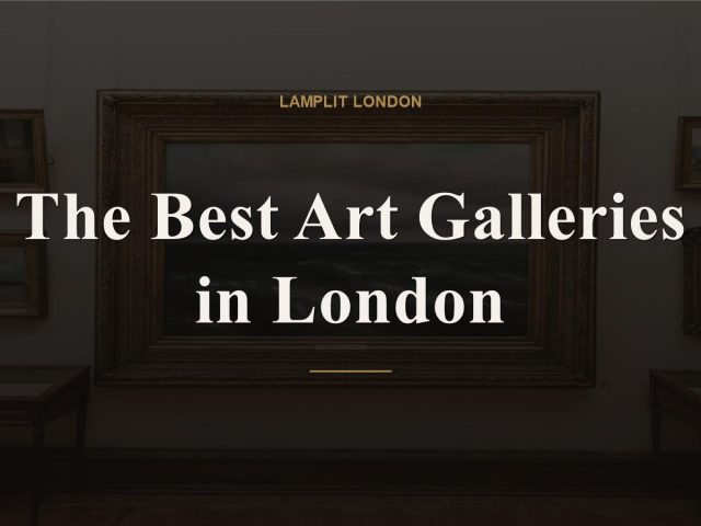 best art galleries london