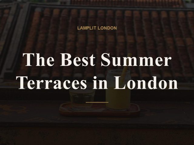 best summer terraces london