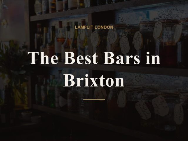 The Best Bars in Brixton