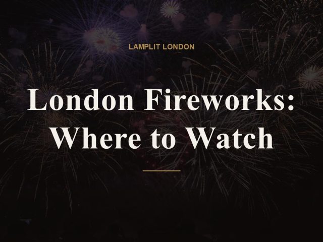 London Fireworks: Where to Watch