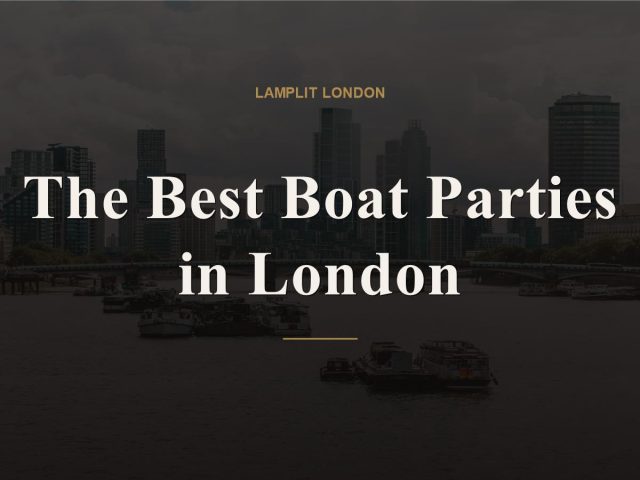 The Best Boat Parties in London