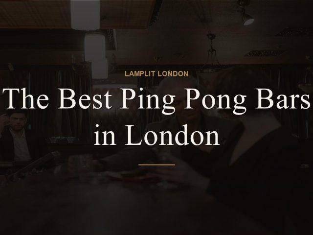 ping pong london