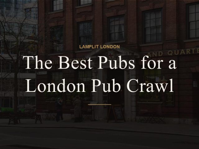 pub crawl london
