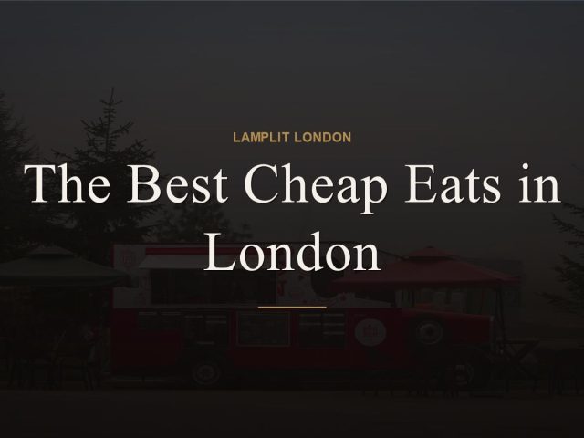 cheap eats london