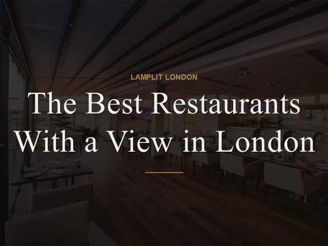 best restaurants with a view london