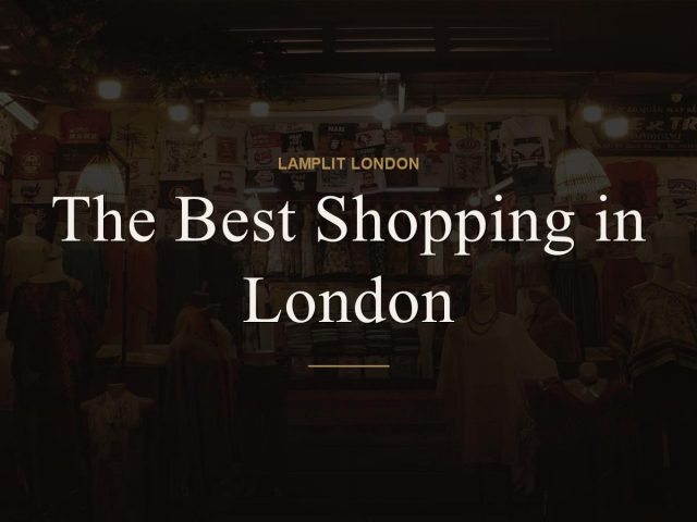 best shopping london