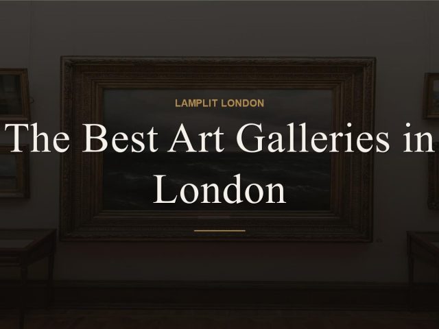 best art galleries london