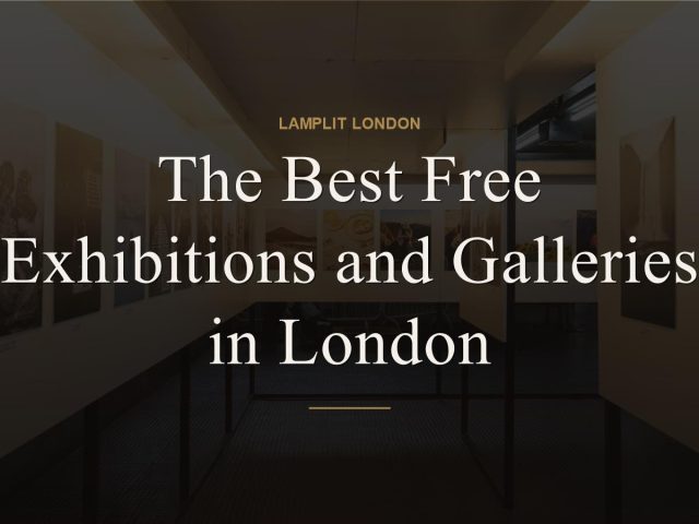 best free exhibitions london