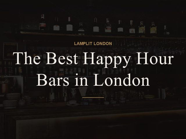 best happy hour london
