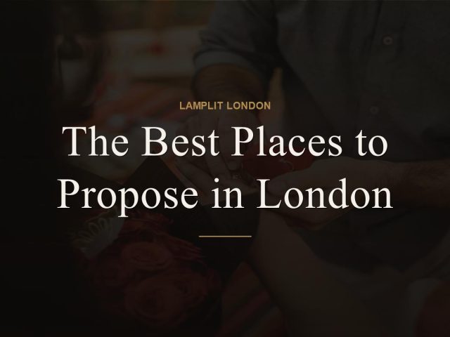 best places to propose london