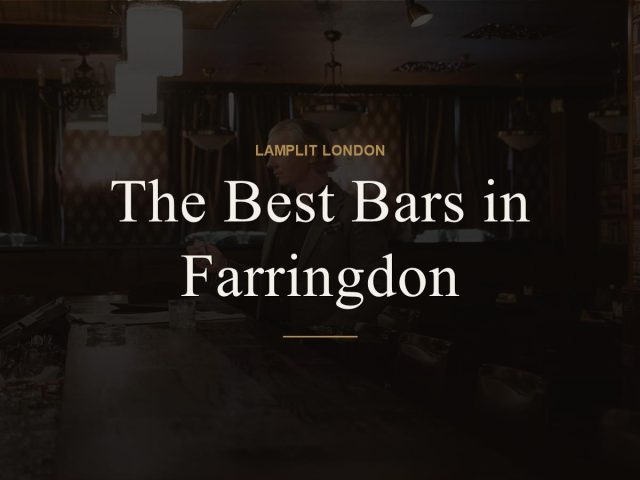 The Best Bars in Farringdon