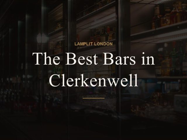 The Best Bars in Clerkenwell