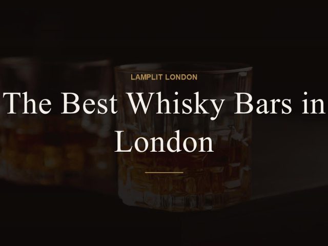 The Best Whisky Bars in London