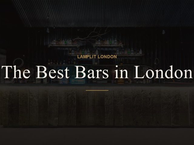 The Best Bars in London