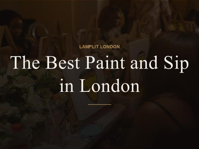 The Best Paint and Sip in London