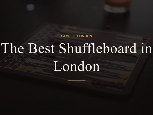 The Best Shuffleboard in London