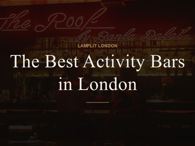 activity bars london