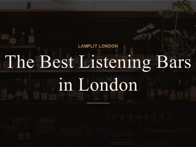listening bars london