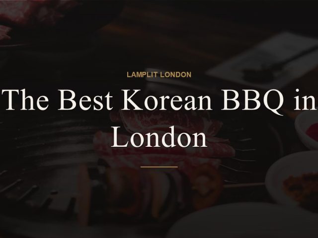 korean bbq london