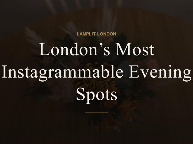 most instagrammable places in london