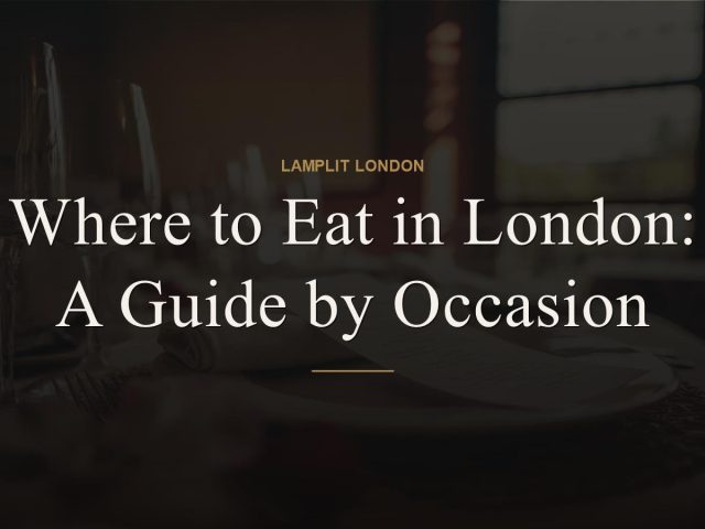 where to eat in london